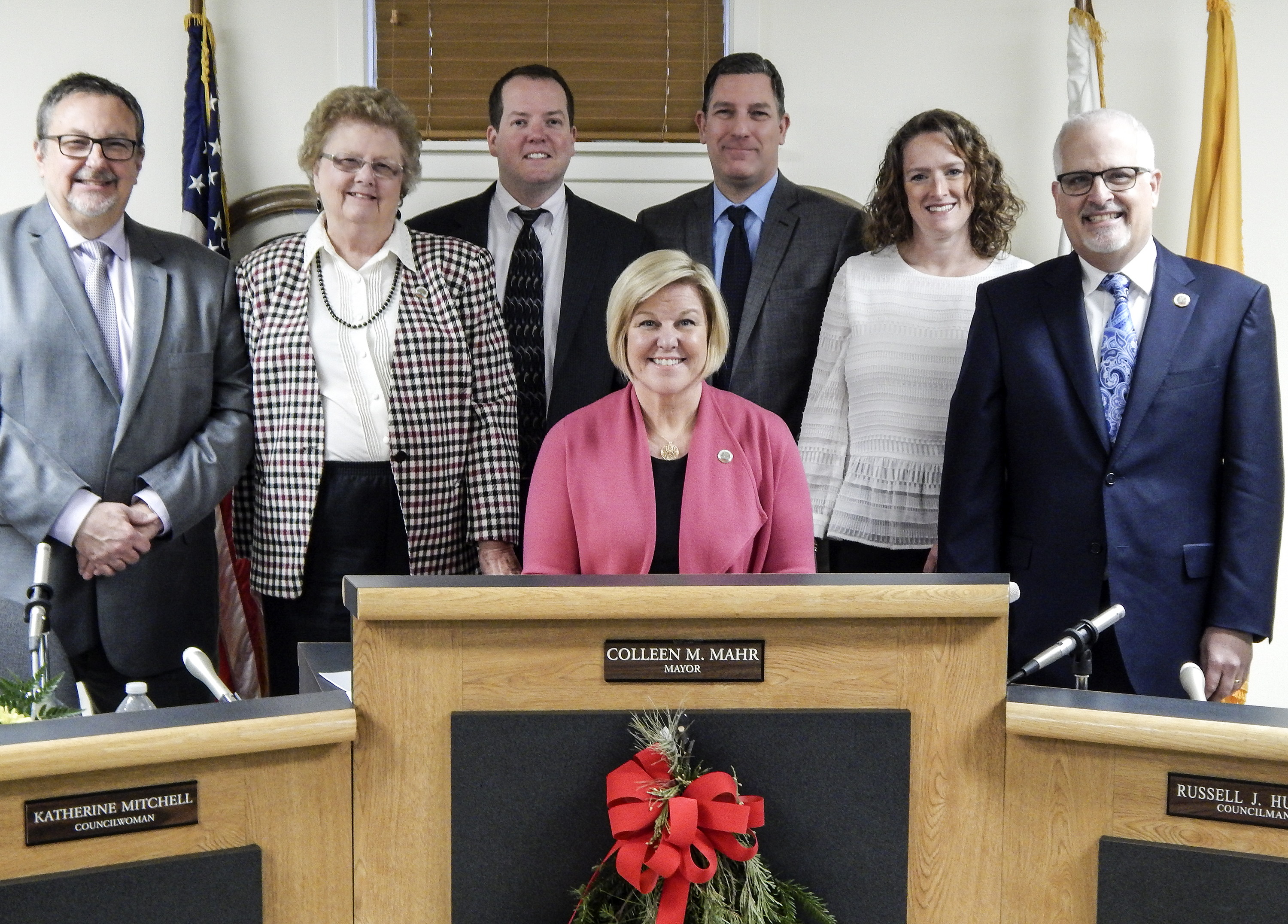 group-photo-2017 Mayor Mahr and the Fanwood Borough Council