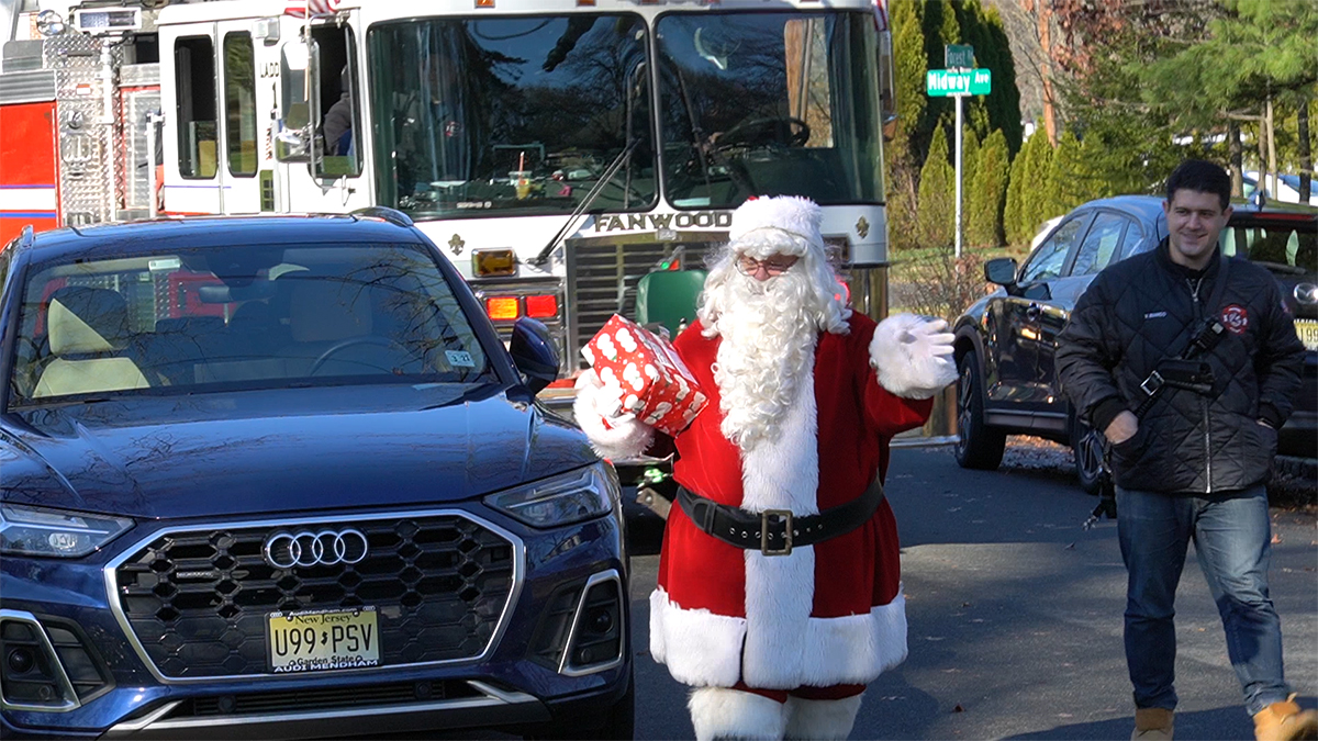 Santa Goes House to House in Beloved Fanwood Tradition **Borough of