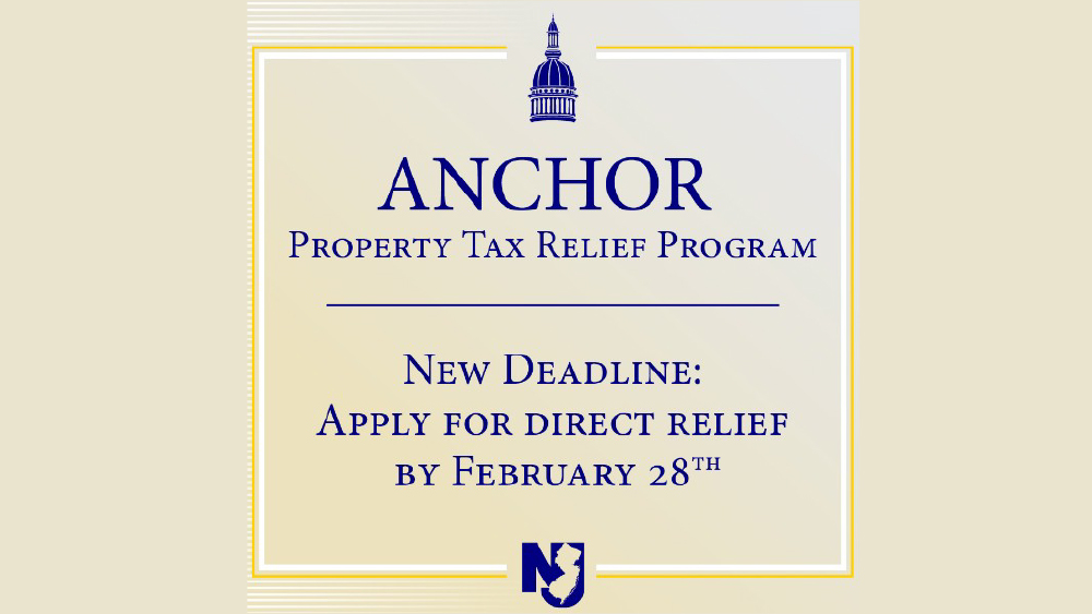 ANCHOR Tax Rebate Extended To Feb 28 Borough Of Fanwood